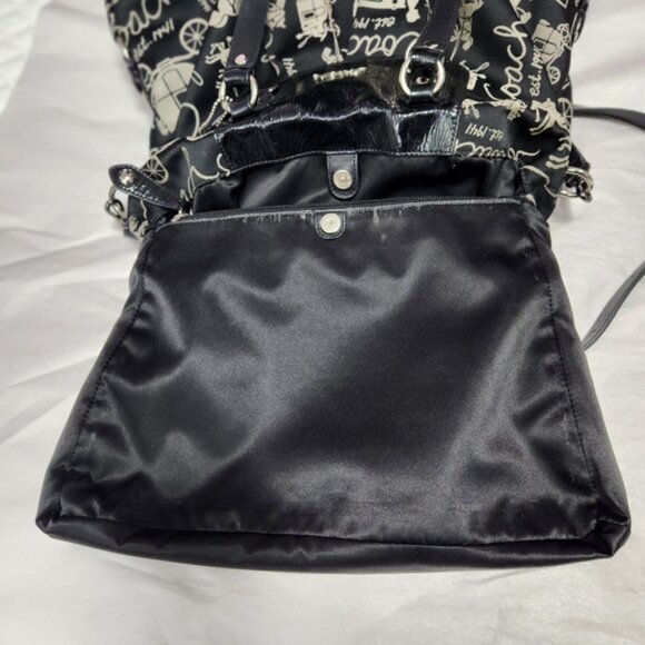 Coach Black and Cream Crossbody Bag - Picture 9 of 16